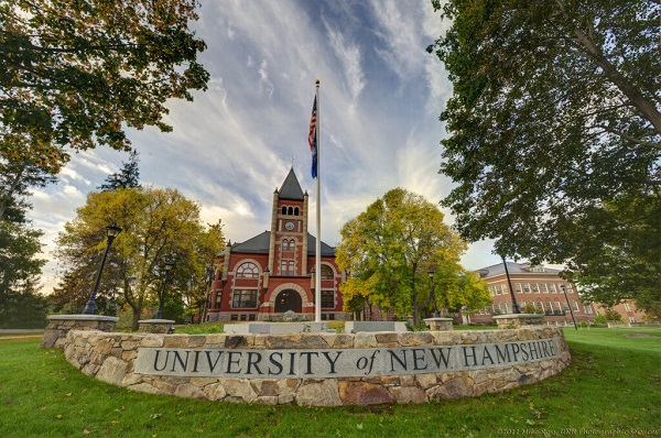 đại học New Hampshire, hàng đầu nước Mỹ