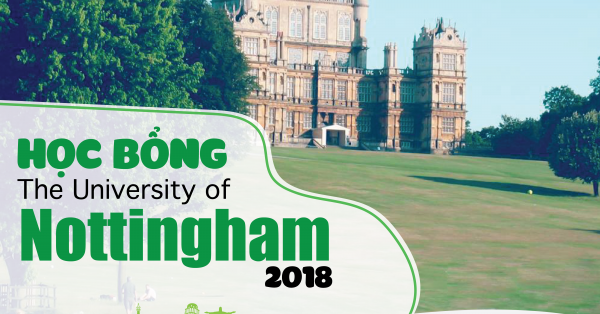 Nottingham University, học bổng thạc sĩ
