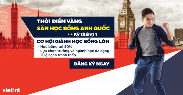 Danh sách học bổng du học Anh mùa xuân kỳ tháng 12021 – Apply ngay trước khi hết hạn