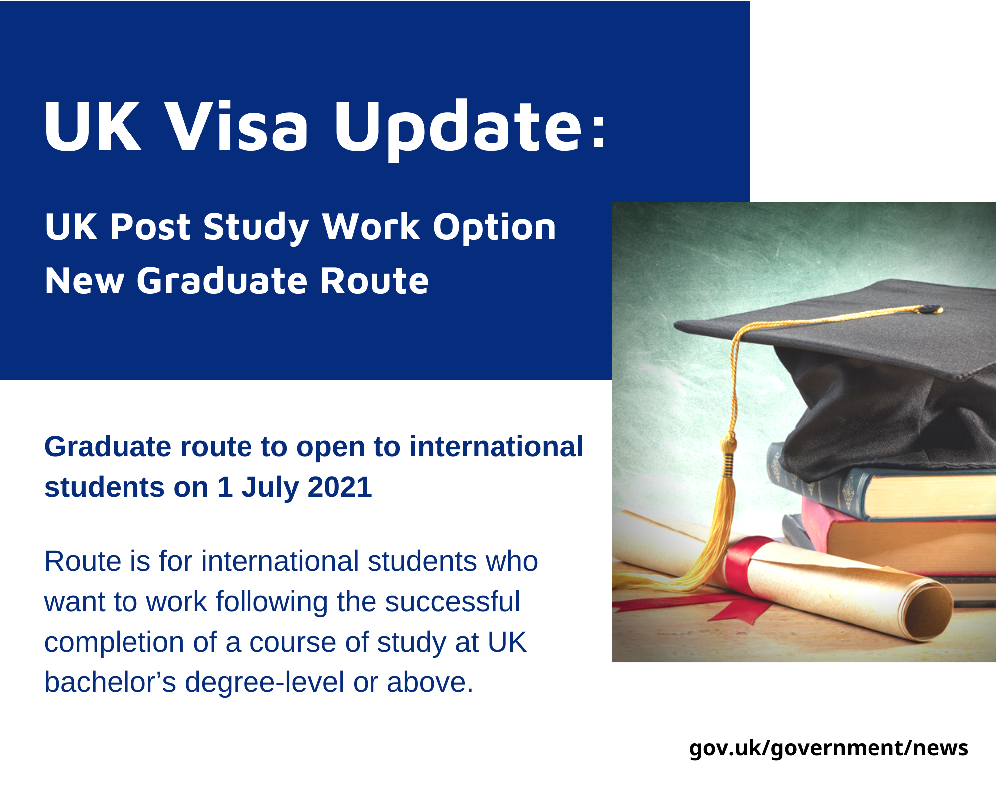Cập nhật UK Graduate Route