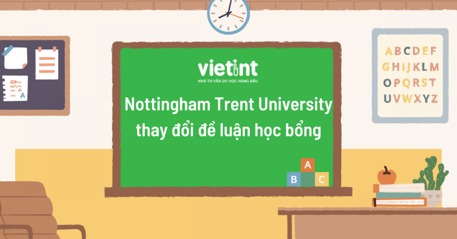 Nottingham Trent University thay đổi đề luận học bổng