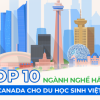 nghành nghề du học canada