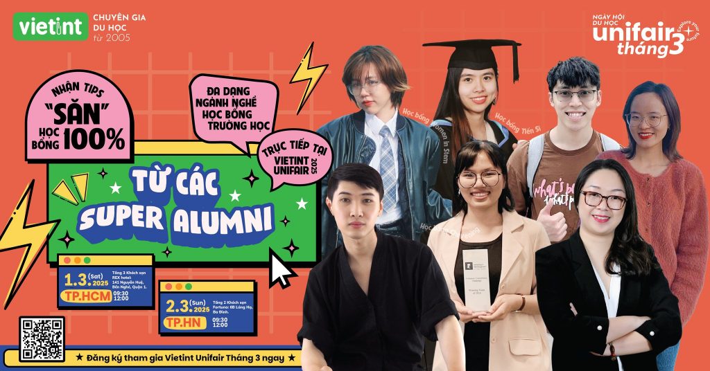 Các cựu sinh viên Học bổng cao tại Vietint Unifair 3.2025